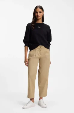 Loose-fit chinos in stretch-cotton twill