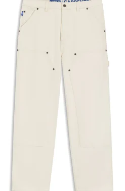 Loose-fit jeans in ecru denim