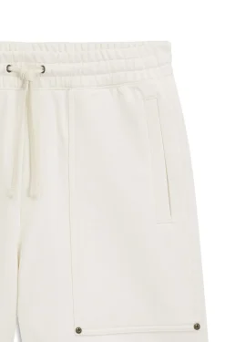 Loose-fit shorts in cotton with utility pockets