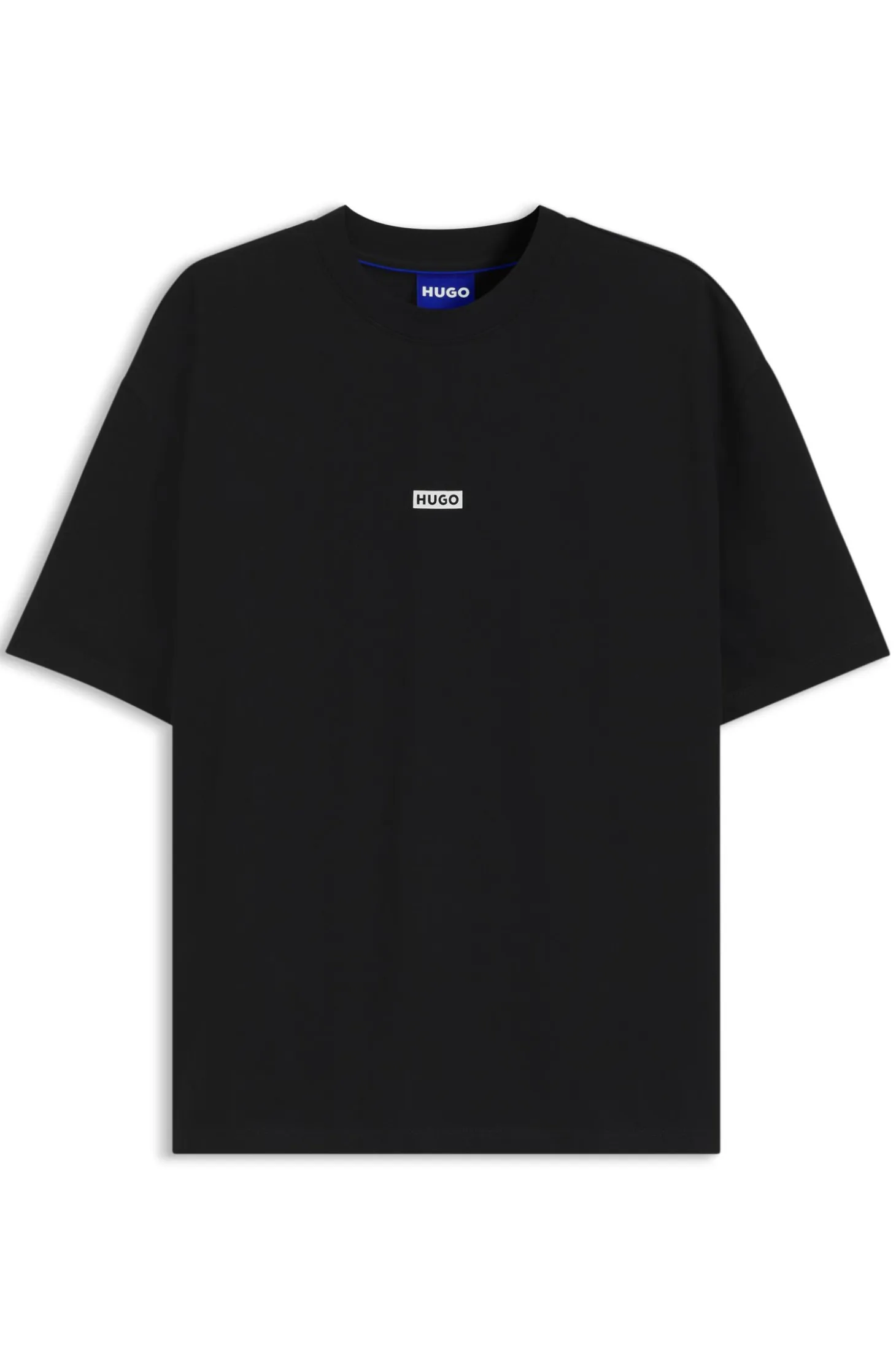 Loose-fit T-shirt in cotton with rear logo artwork
