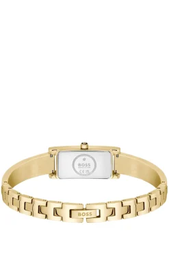 Lucy Allure gold-tone watch with bangle