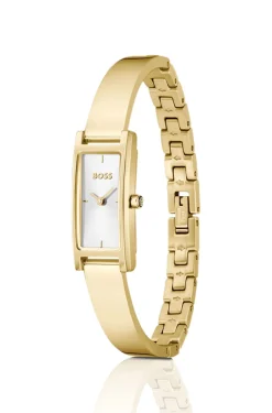 Lucy Allure gold-tone watch with bangle