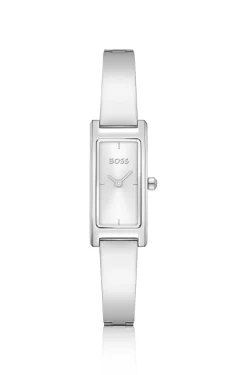 Lucy Allure stainless-steel watch with bangle