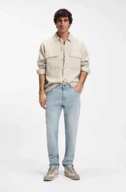 Maine regular-fit jeans in blue comfort-stretch denim