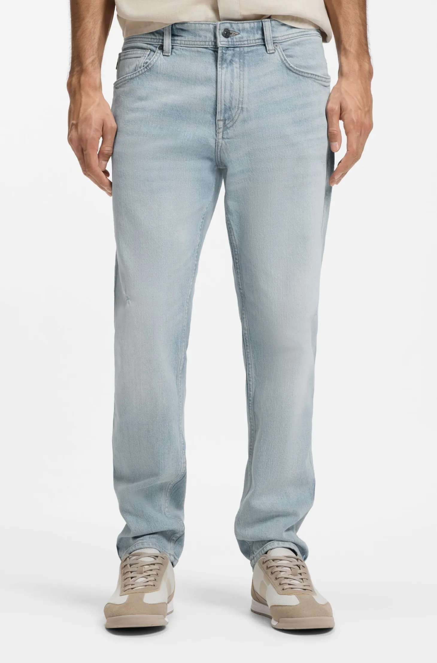 Maine regular-fit jeans in blue comfort-stretch denim