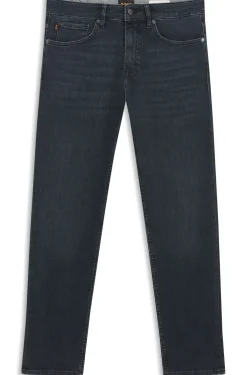 Maine regular-fit jeans in blue super-stretch denim