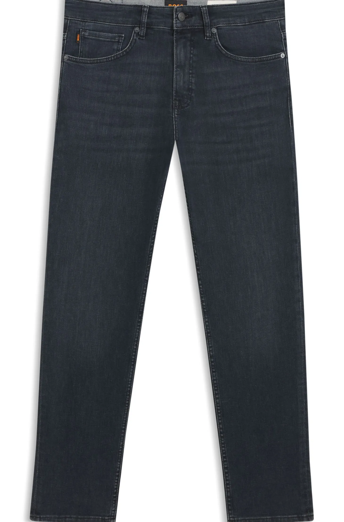 Maine regular-fit jeans in blue super-stretch denim