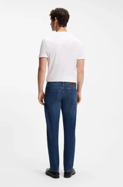 Maine regular-fit jeans in blue comfort-stretch denim