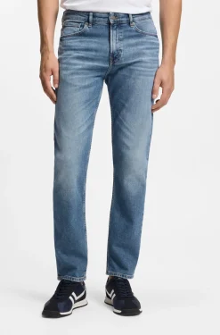 Maine regular-fit jeans in blue comfort-stretch denim
