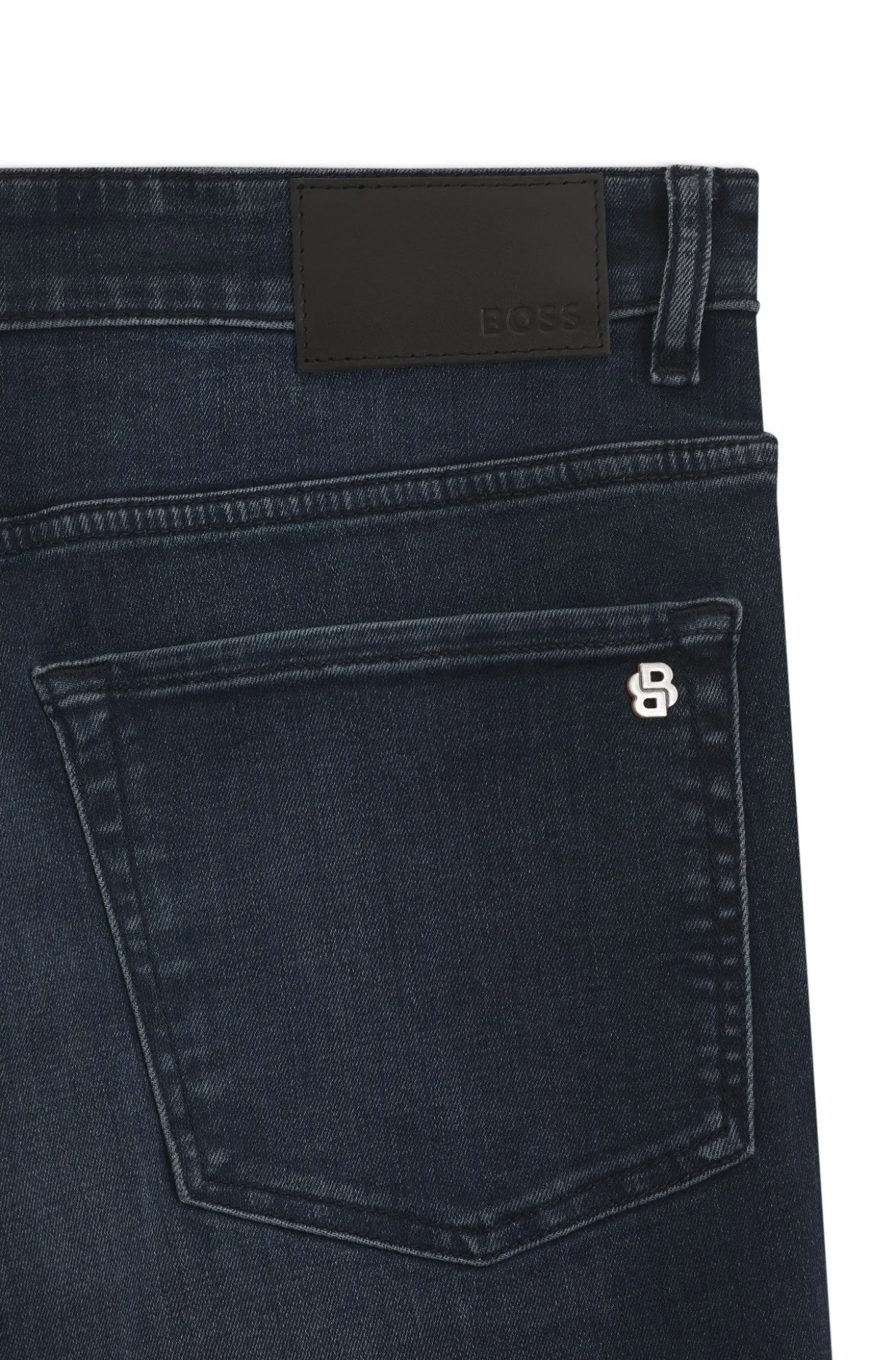 Maine regular-fit jeans in blue super-stretch denim