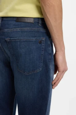 Maine regular-fit jeans in blue soft-motion denim