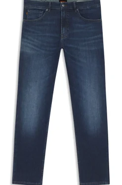 Maine regular-fit jeans in blue soft-motion denim