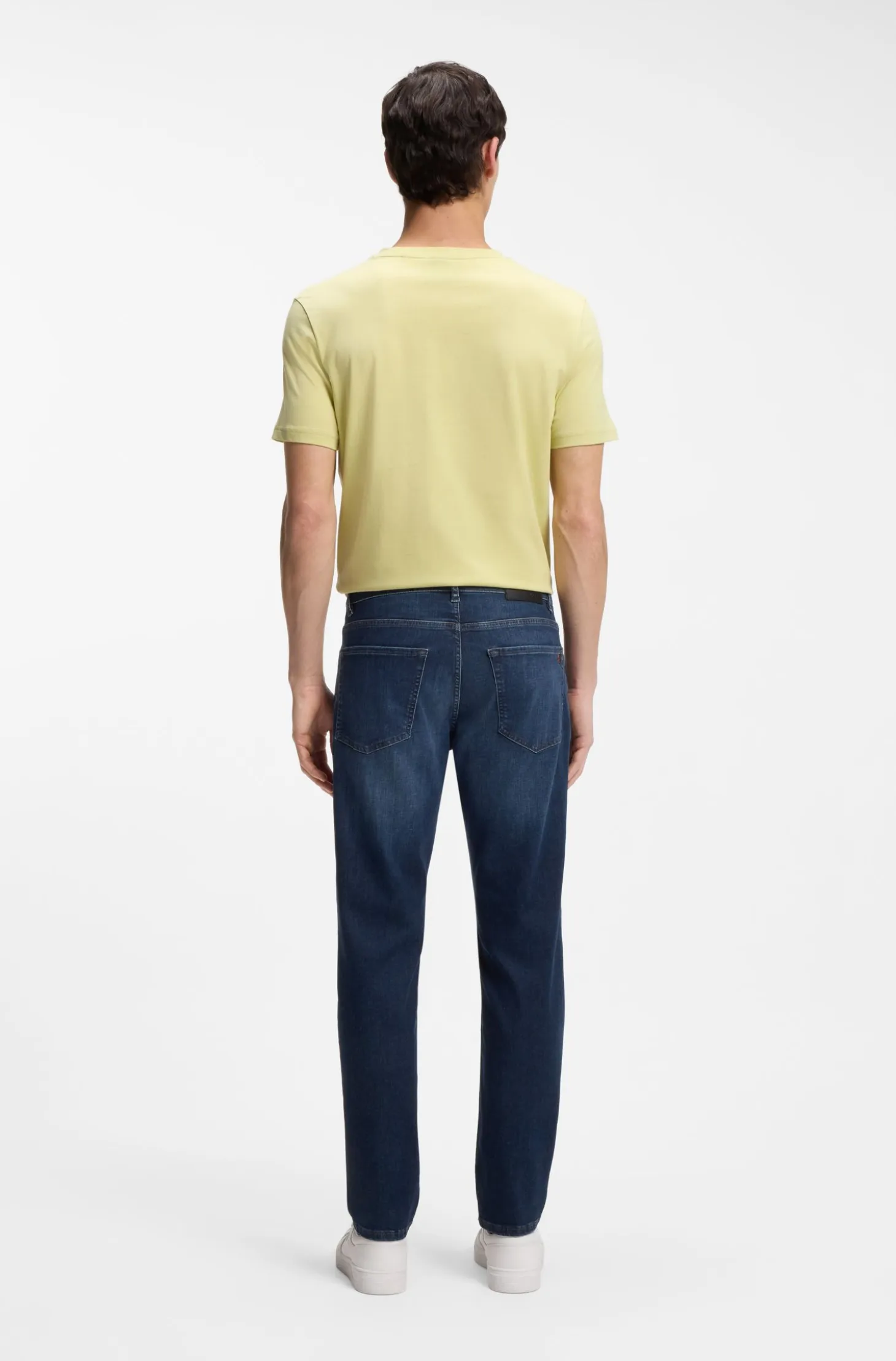 Maine regular-fit jeans in blue soft-motion denim