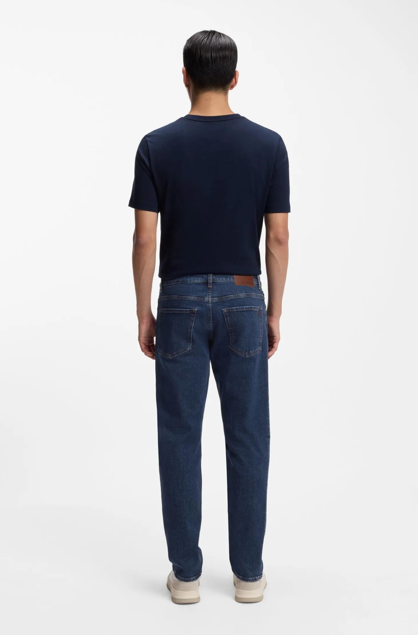 Maine regular-fit jeans in blue stretch denim