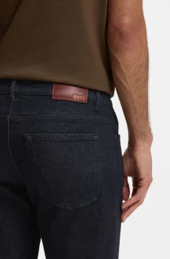 Maine regular-fit jeans in dark-blue stretch denim