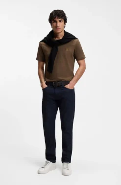 Maine regular-fit jeans in dark-blue stretch denim