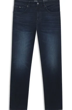 Maine regular-fit jeans in dark-blue extra-soft denim