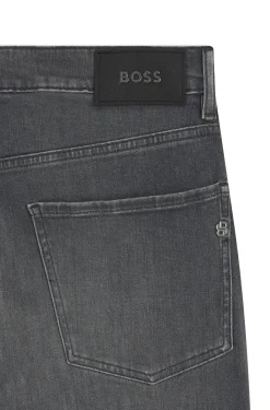 Maine Regular-fit jeans in grey stretch denim