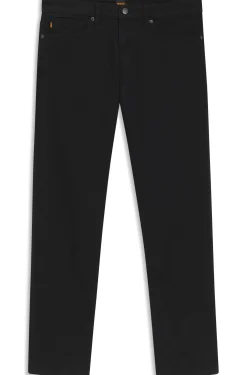 Maine Regular-fit jeans in stay-black comfort-stretch denim