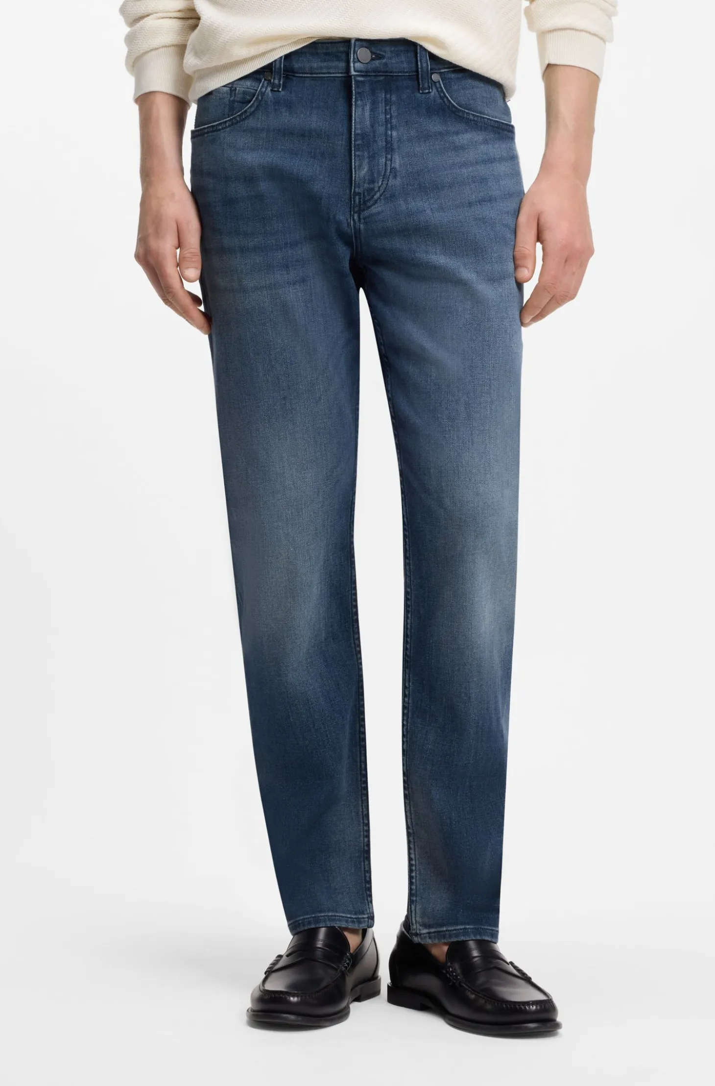 Maine Regular-fit jeans in stretch denim