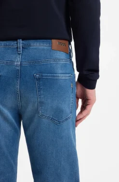 Maine regular-fit jeans in super-soft blue denim