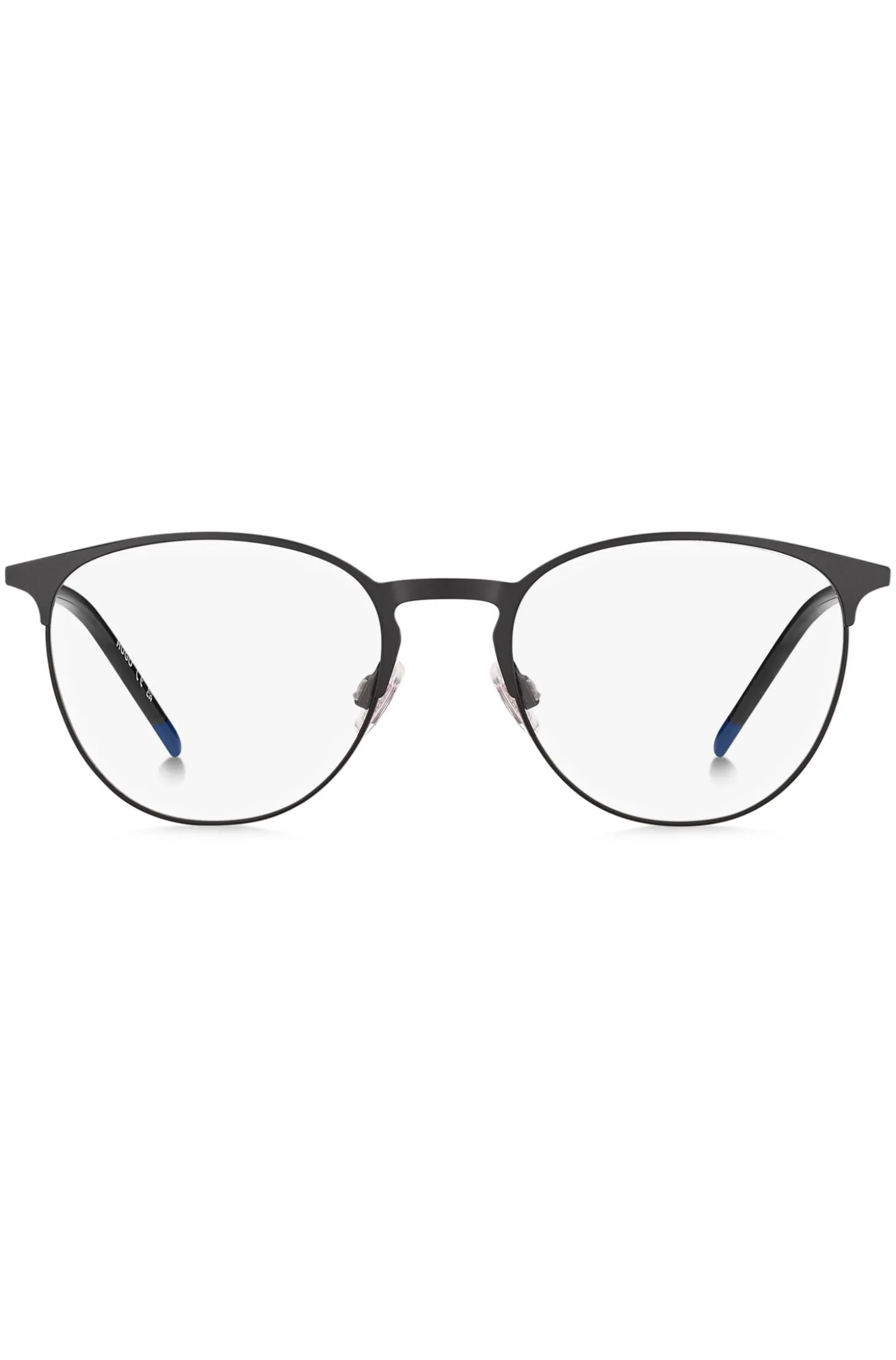 Matte-black optical frames in ultra-lightweight steel