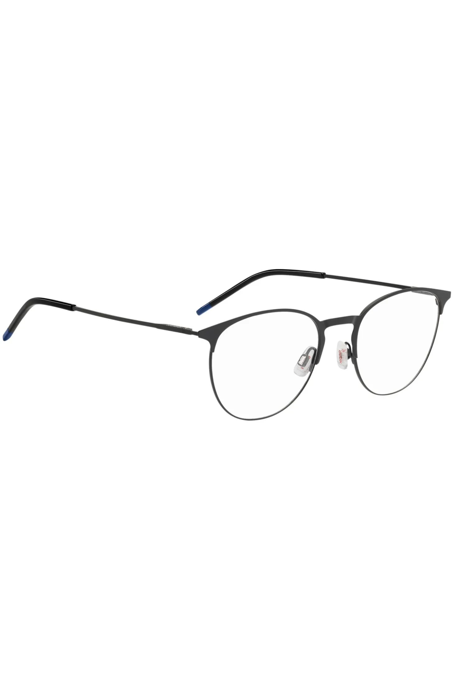 Matte-black optical frames in ultra-lightweight steel