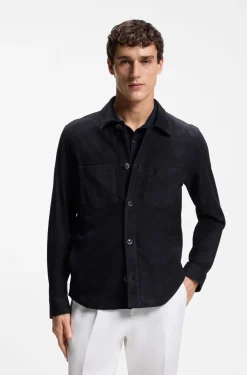 Metis suede shirt with nappalan inner