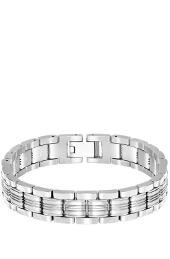 Modern bracelet with understated brand details