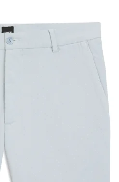 Modern-fit shorts in stretch cotton