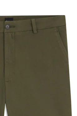 Modern-fit shorts in stretch cotton
