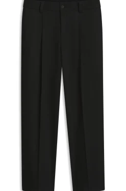 Modern-fit stretch-twill formal trousers