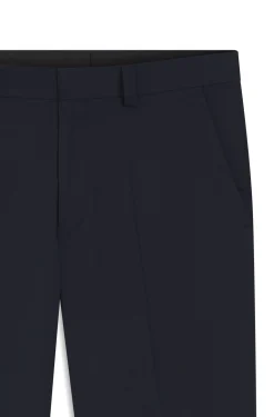 Modern-fit trousers in a performance-stretch wool blend