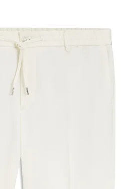 Modern-fit trousers in stretch twill