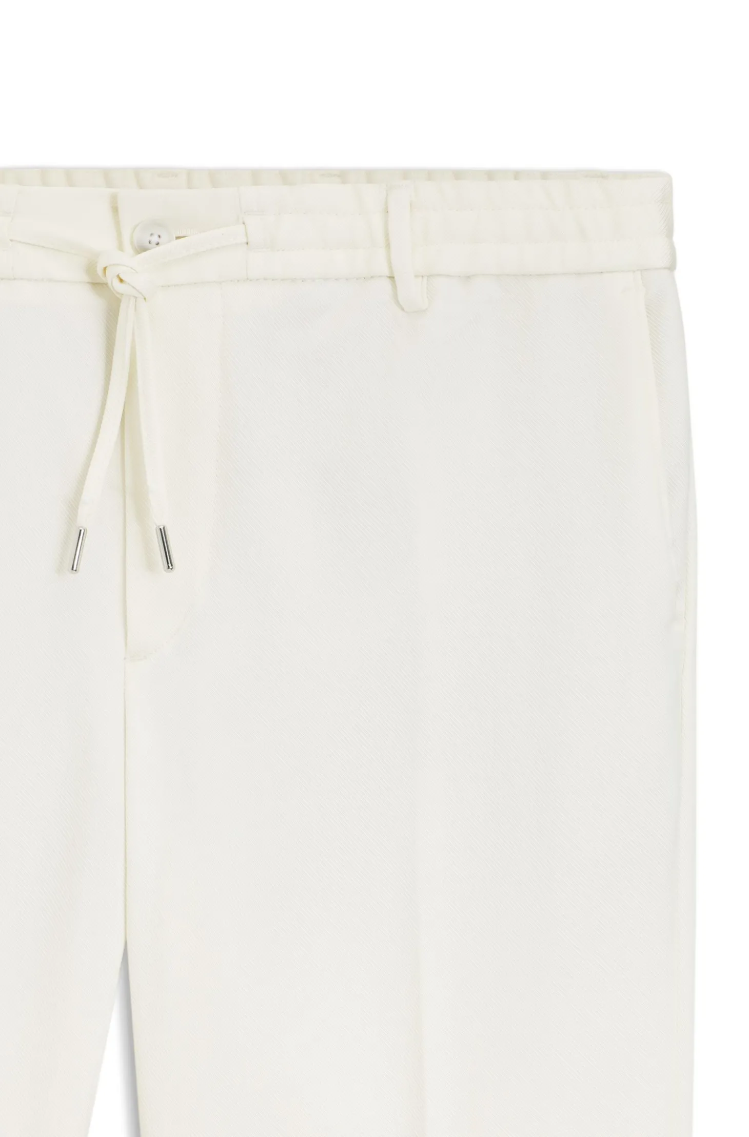 Modern-fit trousers in stretch twill