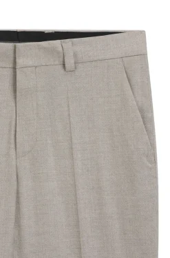 Modern-fit trousers in stretch twill