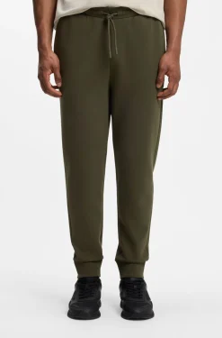 Modern regular-fit trousers in stretch cotton