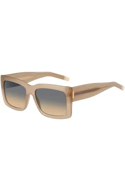 Opal bio-acetate sunglasses with signature hardware