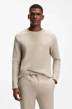 Ottoman pyjama T-shirt with embroidered logo