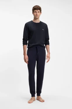 Ottoman pyjama T-shirt with embroidered logo