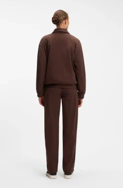 Oversized-fit corduroy jacket with script logo