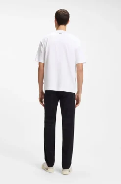 Oversized-fit T-shirt in cotton jersey