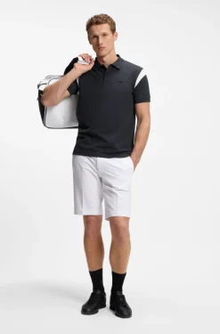 Paddy polo shirt in stretch cotton