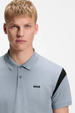 Paddy polo shirt in stretch cotton