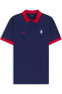 Paddy polo shirt with country flag