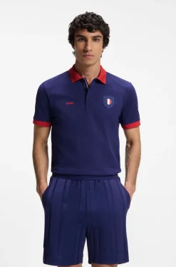 Paddy polo shirt with country flag