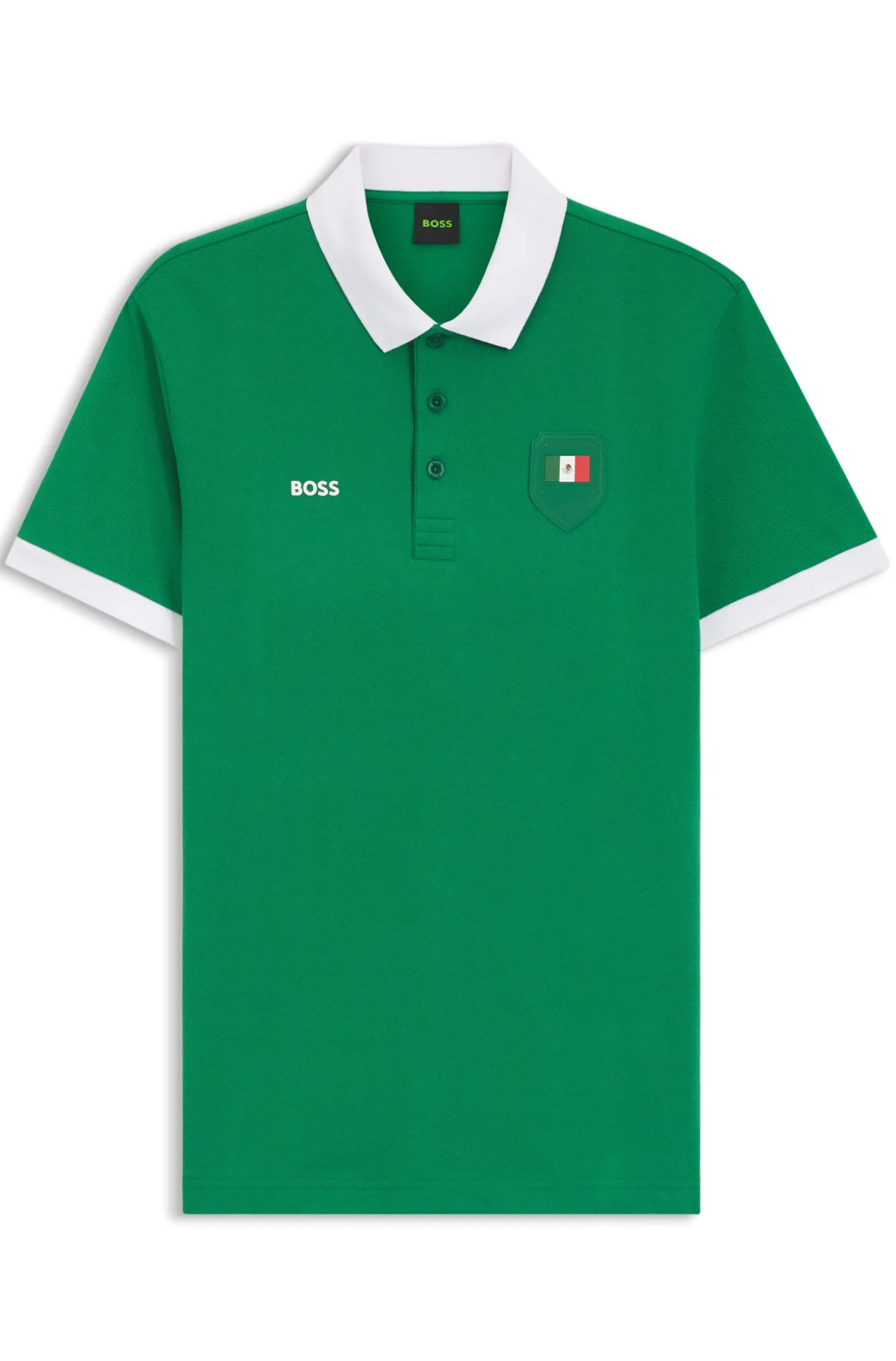 Paddy polo shirt with country flag