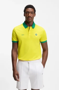 Paddy polo shirt with country flag