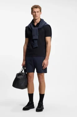 Paddy polo shirt with structured logo patch
