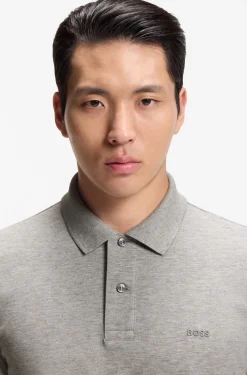 Pallas polo shirt in cotton piqué with embroidered logo